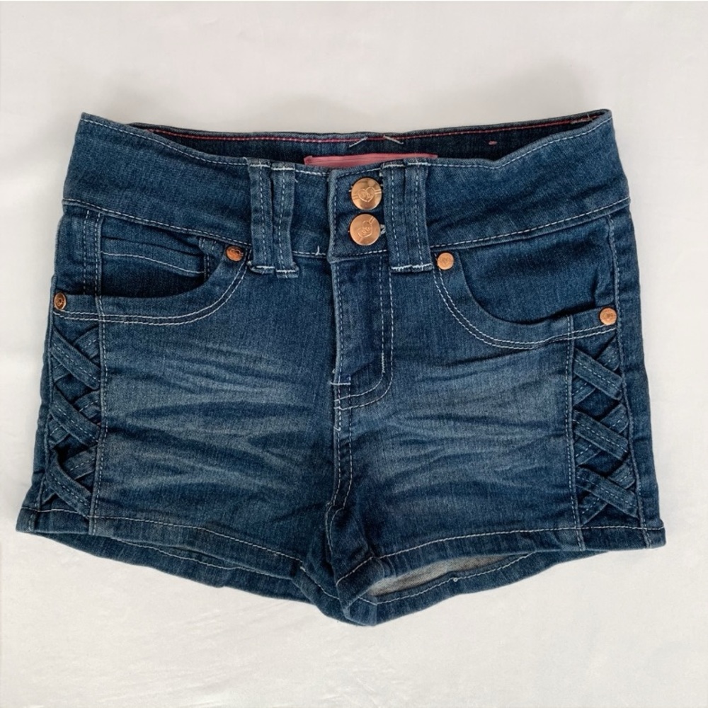 Pink Latte Girl Jean Shorts